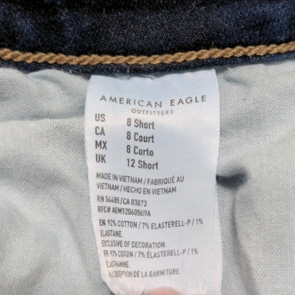 SOLD American Eagle Hi-rise Jeggings Jeans sz 8 Short Petite - Picture 5 of 5